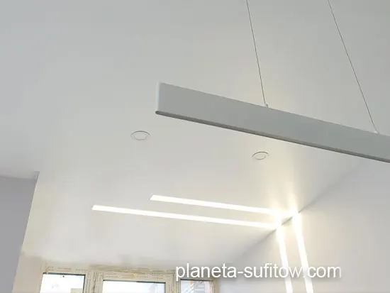 wzory sufitów napinanych