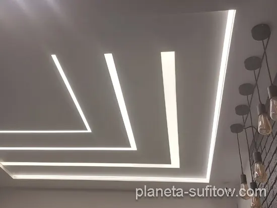 linii LED różne szerokość