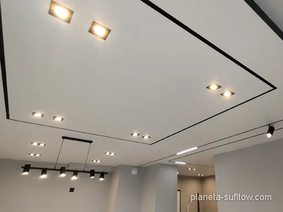 stretch ceilings in Warsaw