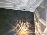 sufit napinany w łazience